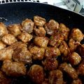 ゆめみん's cooksnap of when they made 豚こま肉でポークチャップ風.
