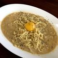 ジンジャエ-ル's cooksnap of when they made インスタント麺ランチ♡冷製みそボナーラ.