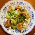 ブランディ's cooksnap of when they made エビとチンゲンサイの塩炒め.