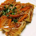 桔梗の芽's cooksnap of when they made 厚揚げのもやしあんかけ.