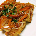 桔梗の芽's cooksnap of when they made 厚揚げのもやしあんかけ.