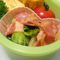 バカリャウ's cooksnap of when they made お弁当☆青梗菜とベーコンのオイスター炒め.