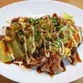 クックK0L3ZT☆'s cooksnap of when they made 豚・卵・キャベツのお好み焼き風.