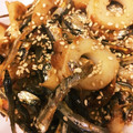 クックPIHA91☆'s cooksnap of when they made 煮干しと竹輪のささっときんぴら♪.