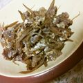 ねこはがき's cooksnap of when they made 牛肉の柳川風～♥.