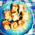 masa_san's cooksnap of when they made イカ風ちくわの大葉チーズ巻き.