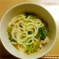 シロクマ♪'s cooksnap of when they made おでんの残り汁でうどん☆.