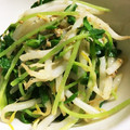 ちづりんも's cooksnap of when they made 激安！シャキ旨！もやしと豆苗のナムル.
