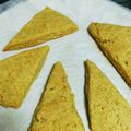 Rirypon's cooksnap of when they made 秋☆さつまいもスコーン.
