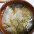 k_maixxx's cooksnap of when they made 冷凍餃子de中華ワンタンスープ.
