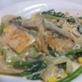 ★しの★'s cooksnap of when they made ちょっと和風★鮭とほうれん草のクリーム煮.