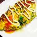 oooooo312's cooksnap of when they made アボカドとトマトのチーズオムレツ.