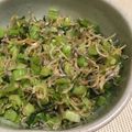 yuki_w's cooksnap of when they made 栄養満点☆カブの葉のペペロンチーノ.