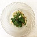 ななっぴ♪'s cooksnap of when they made きゅうりと薄揚げの梅ポン酢和え.