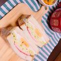 azryu★212's cooksnap of when they made 沼サン風☆キャベツたっぷりサンドイッチ.