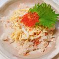 yesmama's cooksnap of when they made 秋鮭といくらの寿司　炊飯器で簡単.