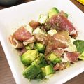 いちごちぉこ's cooksnap of when they made わさび醤油で♪生ハムとアボカドのサラダ.
