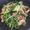 くまじ◎'s cooksnap of when they made 豚肉ともやし炒め☆.