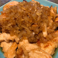 わかちま's cooksnap of when they made ☆簡単！！鶏むね肉の玉ねぎ甘辛ダレ☆.