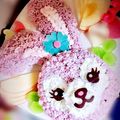 chibimama★'s cooksnap of when they made 妖怪ウォッチ☆ウィスパーのキャラケーキ.