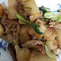 ぶりぶりぶーりちゃん's cooksnap of when they made ハヤトウリと豚肉の中華風炒め.