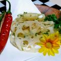 クックI7I5L1☆'s cooksnap of when they made 【 蓮根のコンソメ・白ワイン炒め】.