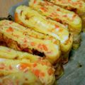 kokenosei's cooksnap of when they made にんじんとチーズの卵焼き.