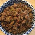 クックキーコ's cooksnap of when they made ピリ辛☆肉味噌そぼろ.
