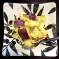 macky_'s cooksnap of when they made サツマイモとブルーチーズのはちみつ和え.