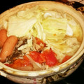 ダッフィーニーうに's cooksnap of when they made 簡単☆一人鍋　～２度美味しいトマト鍋編～.