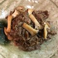 気まぐれご飯を作る人's cooksnap of when they made オイっ酢！牛ときのこのオイバルサミコ炒め.