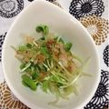 ぽぽきゅ's cooksnap of when they made シンプル　イズ　ベスト！かいわれ大根♡.
