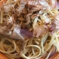 かなえ369's cooksnap of when they made 小女子の和風スパゲッティ.