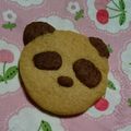 あくびぃー's cooksnap of when they made さくさくぱんだクッキー.