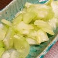 Meguminomy's cooksnap of when they made はやとうり塩麹漬け.
