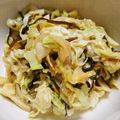 ♡ЁМi♡'s cooksnap of when they made キャベツと塩昆布の和風サラダ.