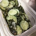 かわーご's cooksnap of when they made ワカメときゅうりのごまマヨ和え.