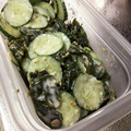 かわーご's cooksnap of when they made ワカメときゅうりのごまマヨ和え.