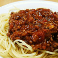 おやまめさん's cooksnap of when they made 簡単♪具だくさんミートソース.