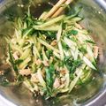 えつおくん's cooksnap of when they made 冷奴を豪華に♬チャーシュー胡瓜大葉のせ.