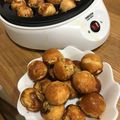 クック9CH76I☆'s cooksnap of when they made たこ焼き器で♪バナナ鈴カステラ.