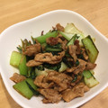 コルとチョコ's cooksnap of when they made 青梗菜と豚肉の炒め♬.