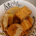 ぎーだんだん's cooksnap of when they made 優しい味の大根と厚揚げ、がんもの煮物♪.