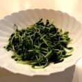 tkiriba's cooksnap of when they made 豆苗のアンチョビ炒め.
