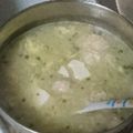 横山允謙's cooksnap of when they made 鶏団子とネギのたまご中華スープ.