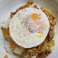 まやしゅうまま's cooksnap of when they made 豚バラと目玉焼きのどんぶり.