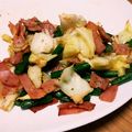ジェントリ's cooksnap of when they made ベーコンとにんにくの芽の炒め物.