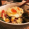 ぐぅにぃ's cooksnap of when they made 簡単☆美味しい☆秋ナスのタコライス丼.