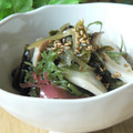 おしす's cooksnap of when they made 海草とエリンギのナムル風.
