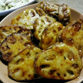 kaz～kaz～⭐'s cooksnap of when they made 豚こまで☆蓮根はさみ焼き.